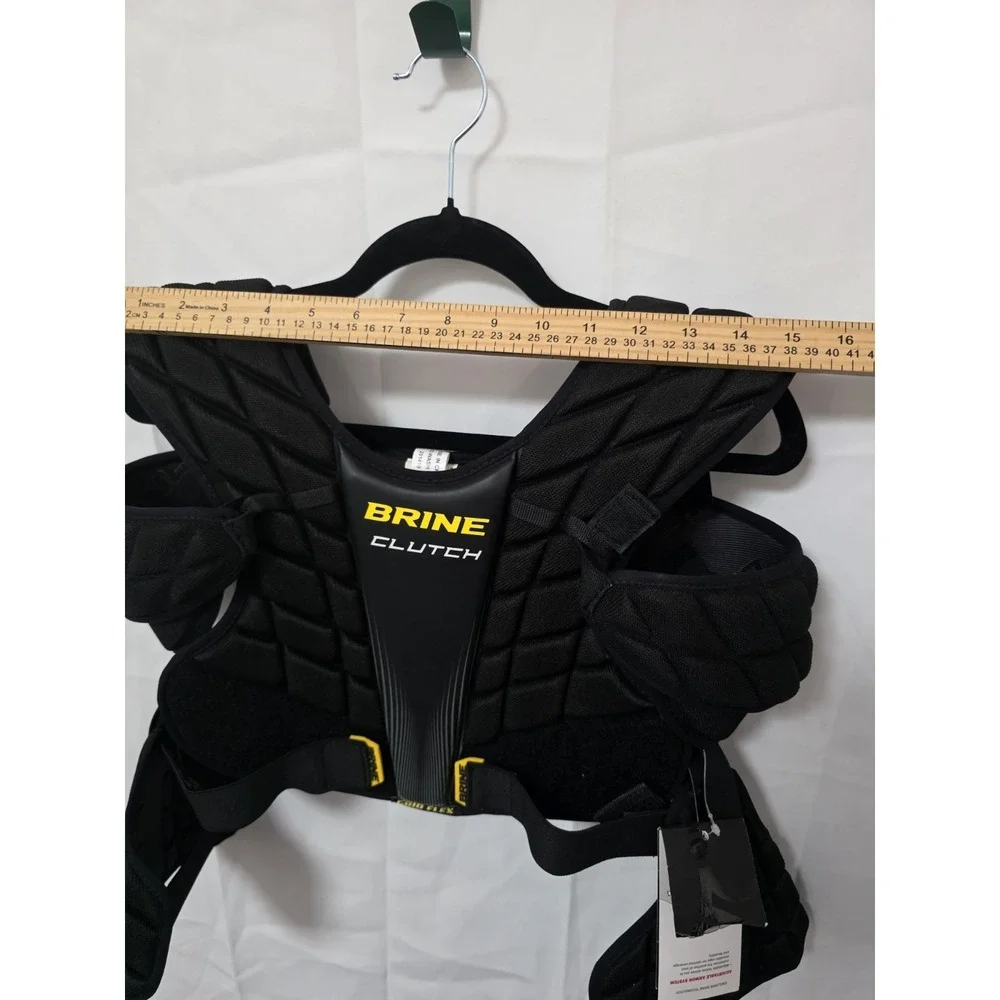 Brine Clutch SP Lacrosse‎ Shoulder Pads NWT Black Adult Adjustable 🥍